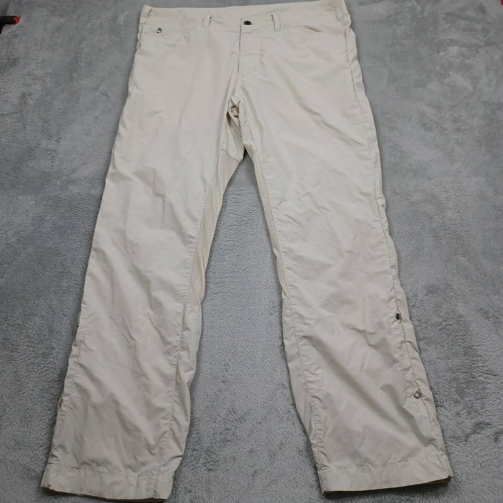 Exofficio Pants Mens 36x30 Beige Outdoor Insect Shield Activewear Nylon